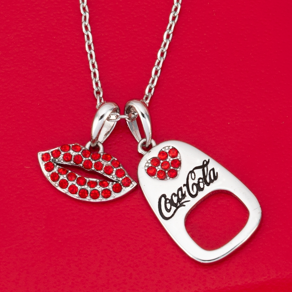 Coke / Coca Cola Necklace, Charmed Aroma Coke Collaboration
